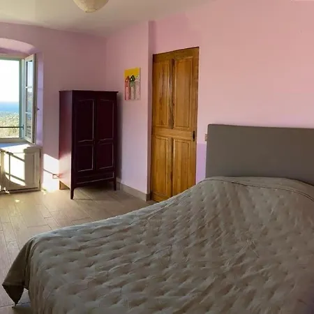 Maison De Caractere, Terrasse Tropezienne, Jacuzzi, Vue Imprenable בית נופש Aregno